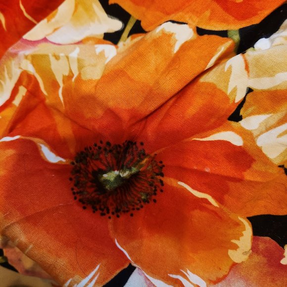 Bernie Dexter Orange Blossom Long Sleeve Dress - Picture 2 of 3